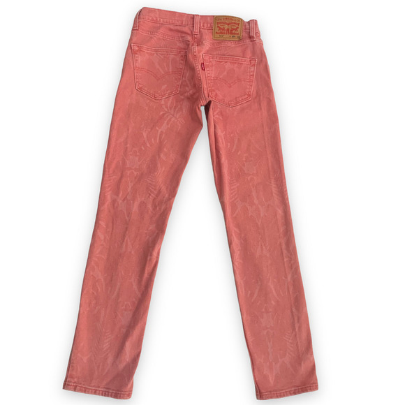 LEVI’S Men’s High Rise 511 Slim Fit Barbie Core Jeans Denim Pink Size 28x32 - Picture 4 of 11